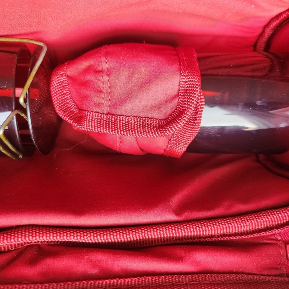 Eddie Bauer Insulated Wine 1 Bottle Carry Travel Case Pouch Picnic Tailgate - Picture 8 of 11